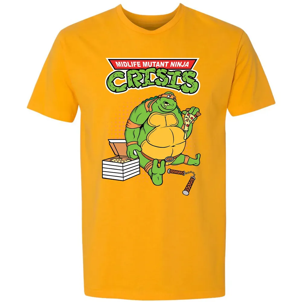 Midlife Mutant Ninja Crisis Premium Unisex T-shirt - 11