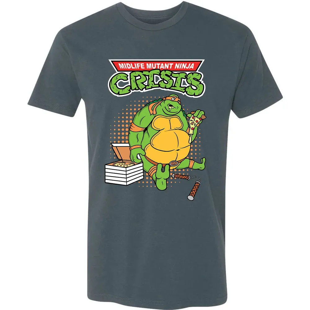 Midlife Mutant Ninja Crisis Premium Unisex T-shirt - 14