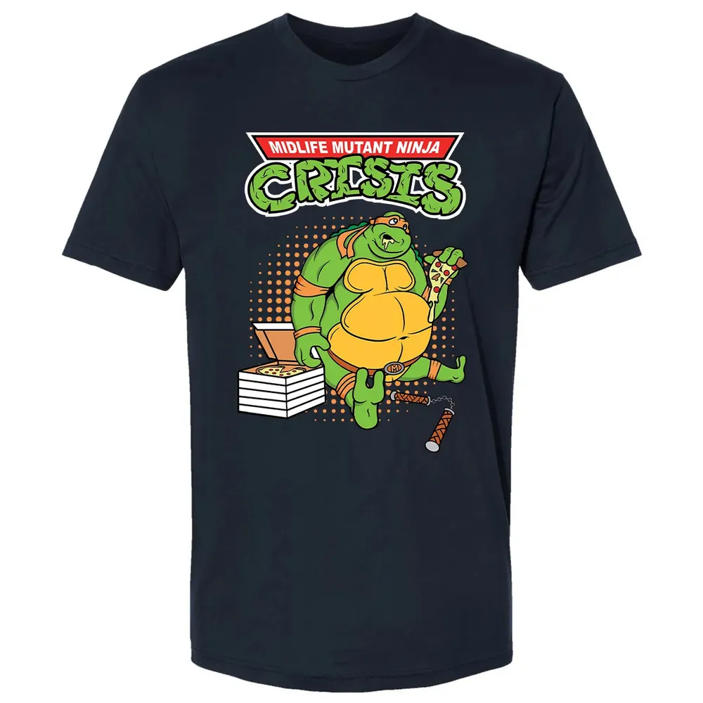 Midlife Mutant Ninja Crisis Premium Unisex T-shirt - 2