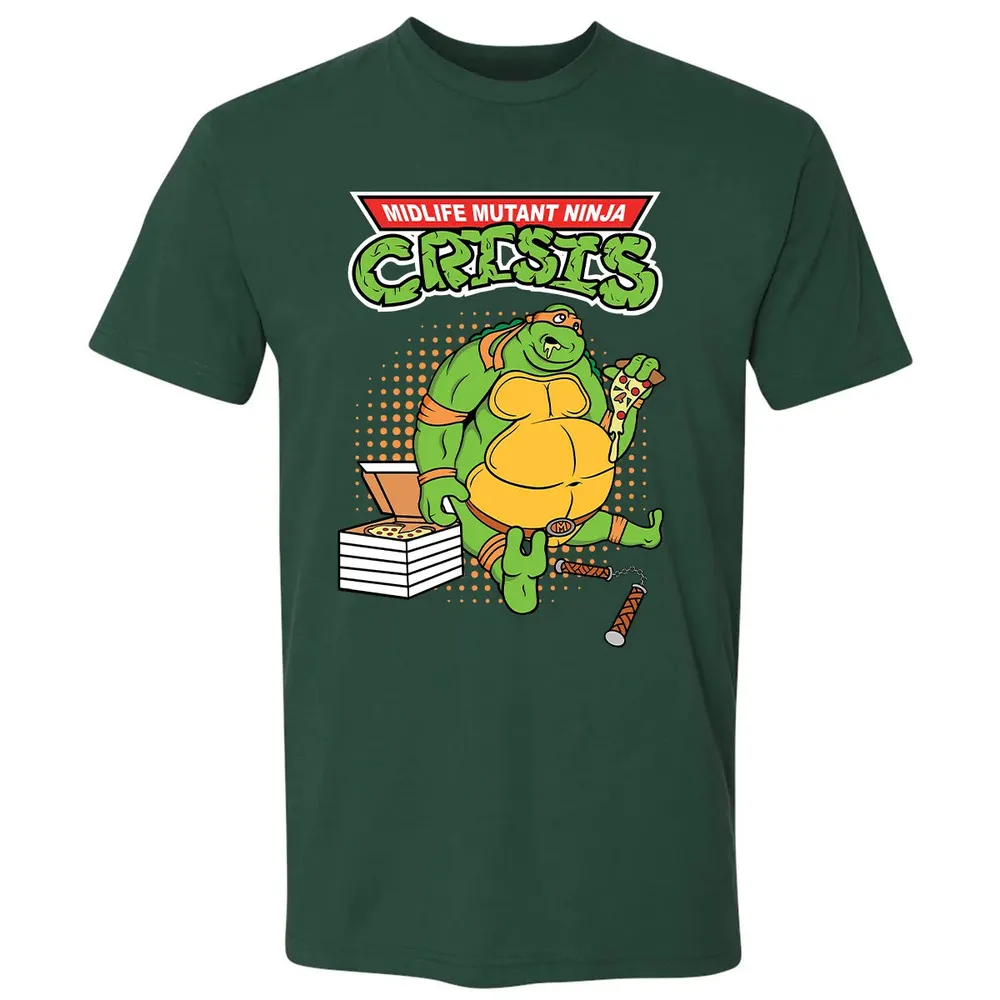 Midlife Mutant Ninja Crisis Premium Unisex T-shirt - 12