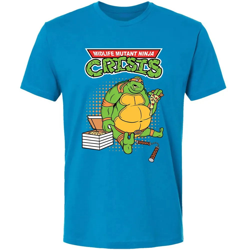 Midlife Mutant Ninja Crisis Premium Unisex T-shirt - 15