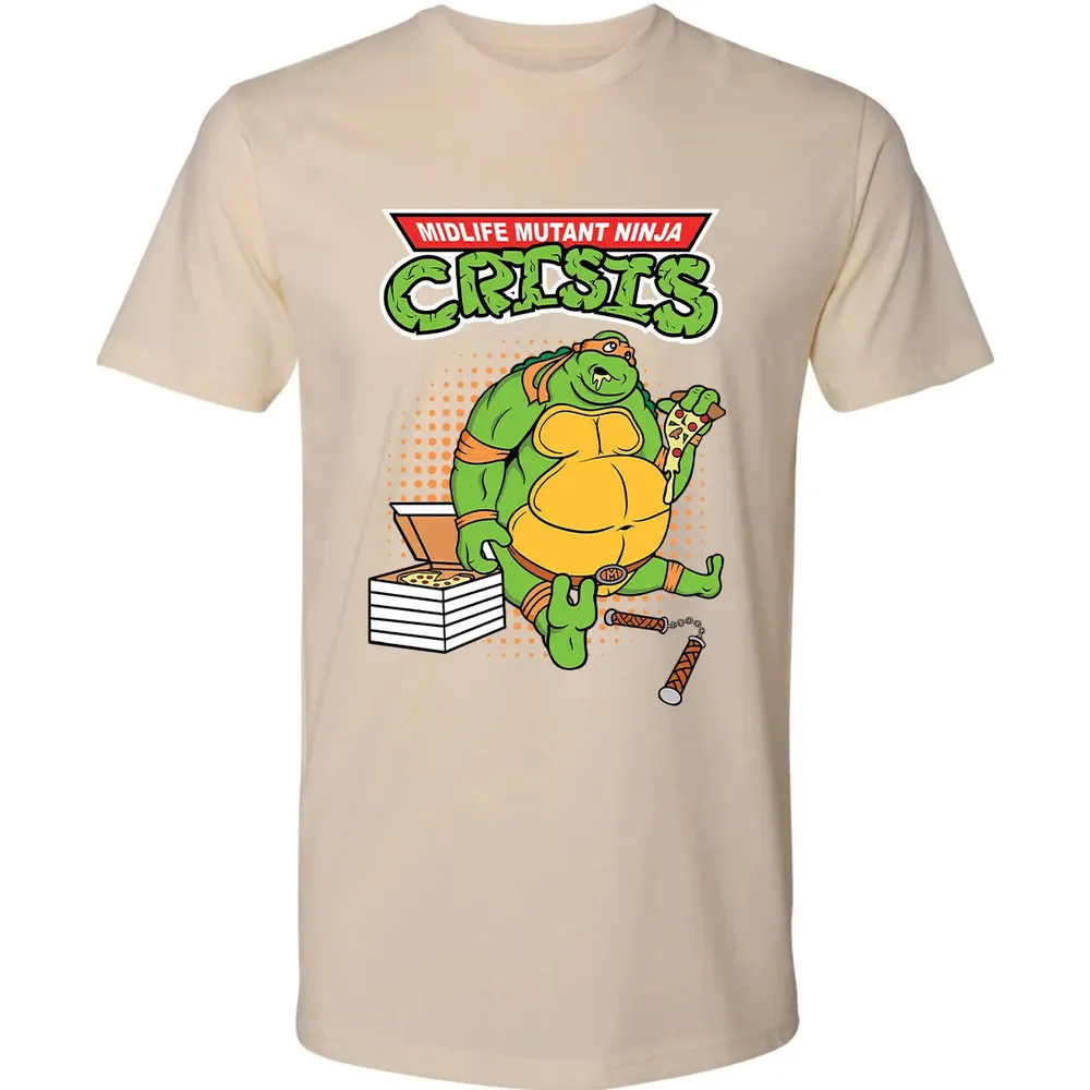 Midlife Mutant Ninja Crisis Premium Unisex T-shirt - 13
