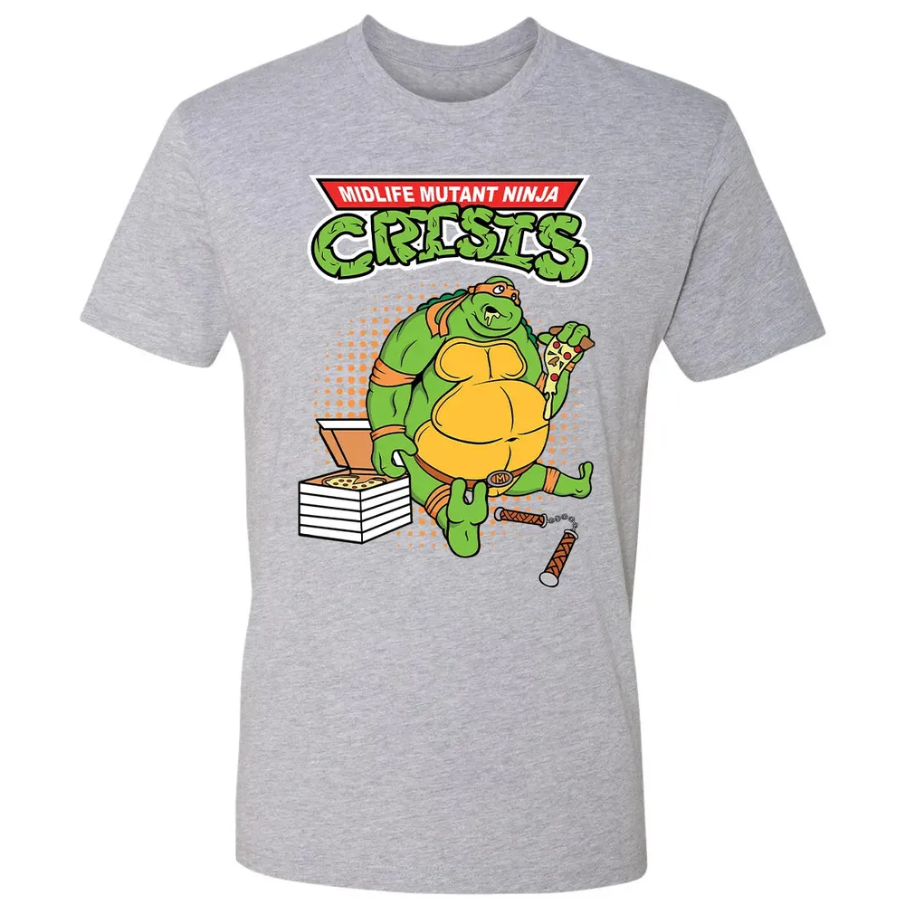 Midlife Mutant Ninja Crisis Premium Unisex T-shirt - 9