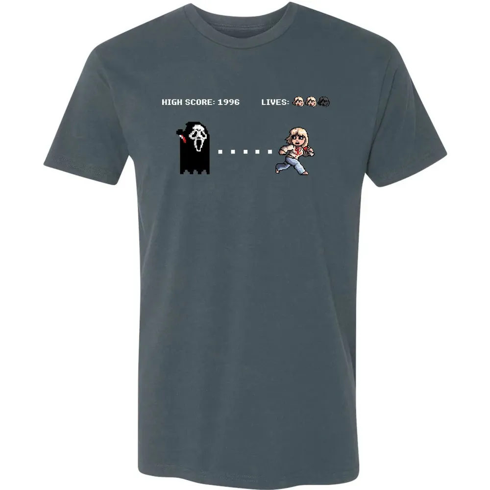 Ghostface Pac Man Premium Unisex T-shirt - 14