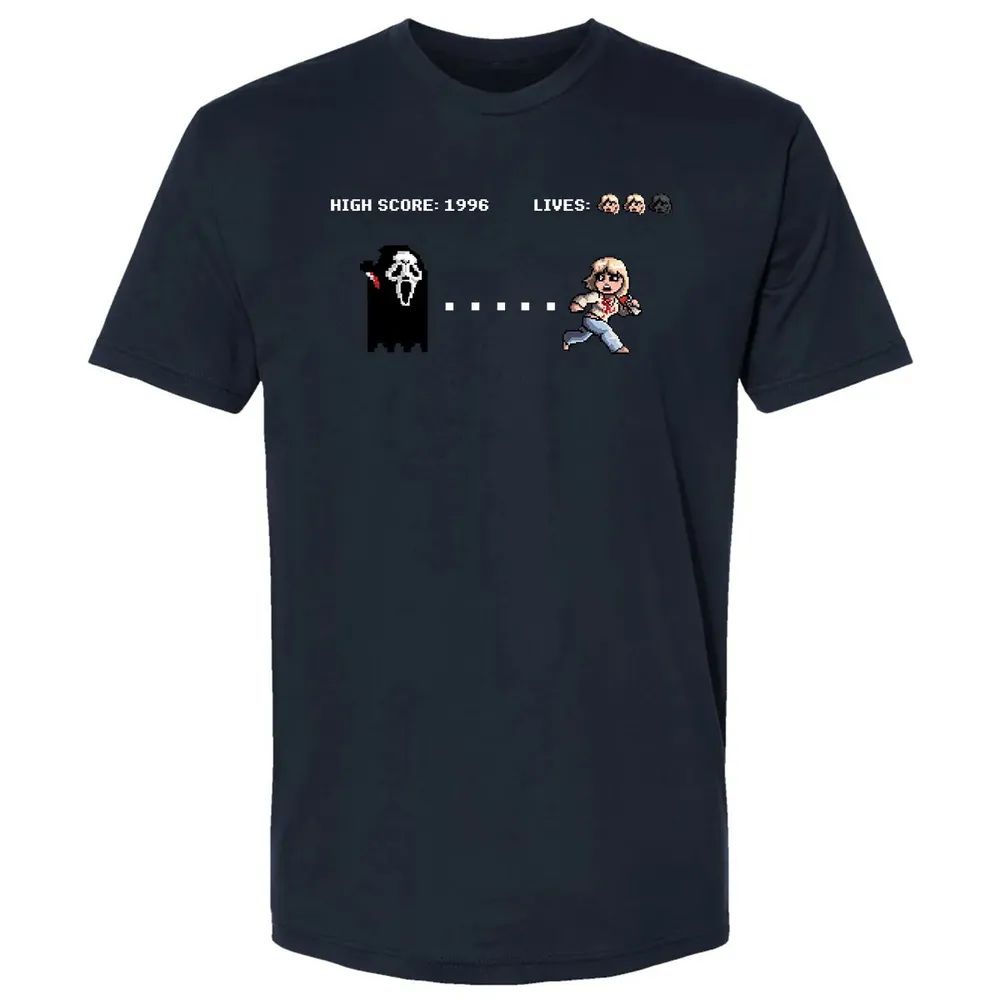 Ghostface Pac Man Premium Unisex T-shirt - 2