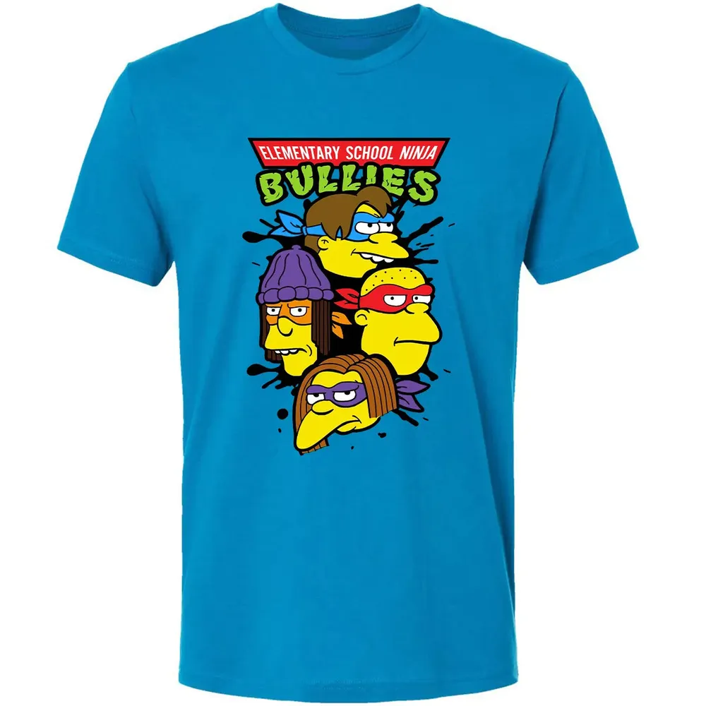 Elementary School Ninja Bullies Premium Unisex T-shirt - 15