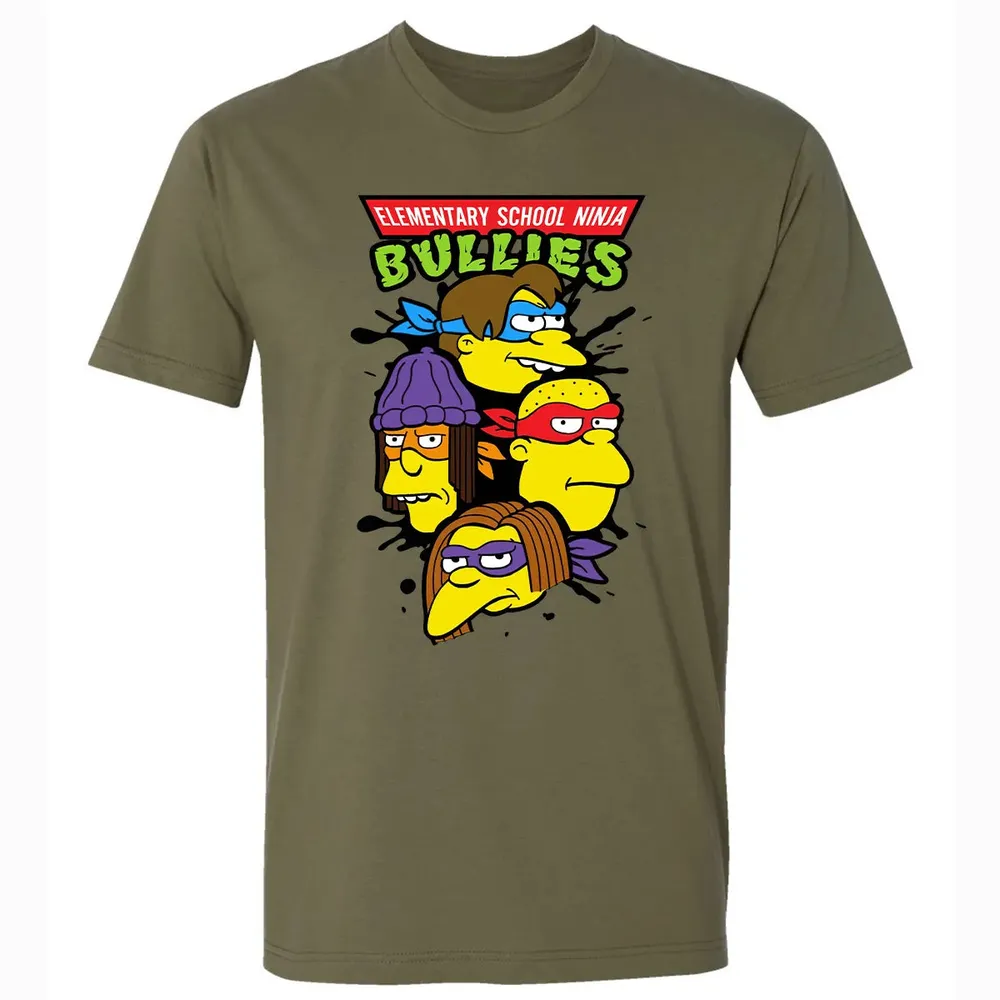 Elementary School Ninja Bullies Premium Unisex T-shirt - 5