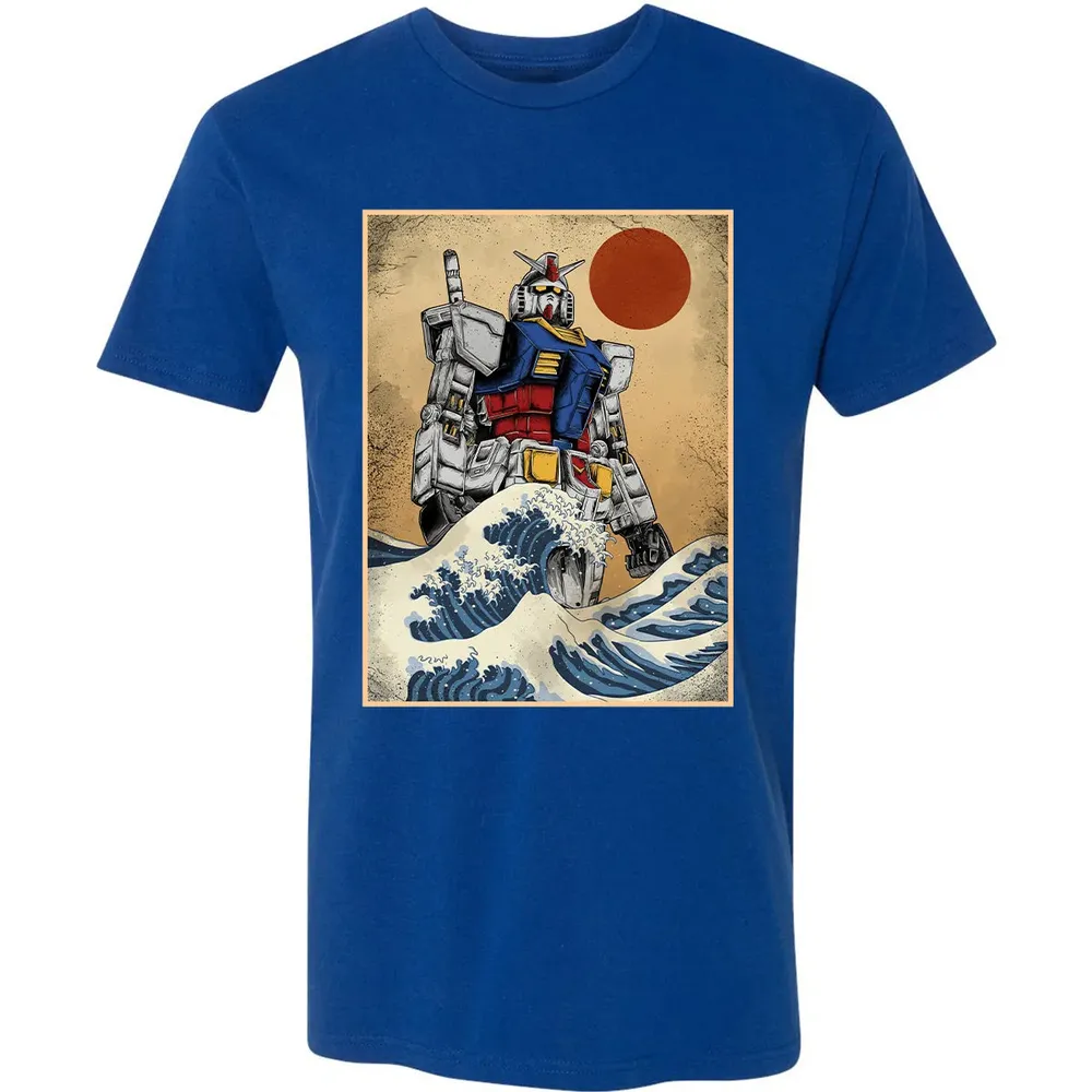 Wave Off Gundam Premium Unisex T-shirt - 10