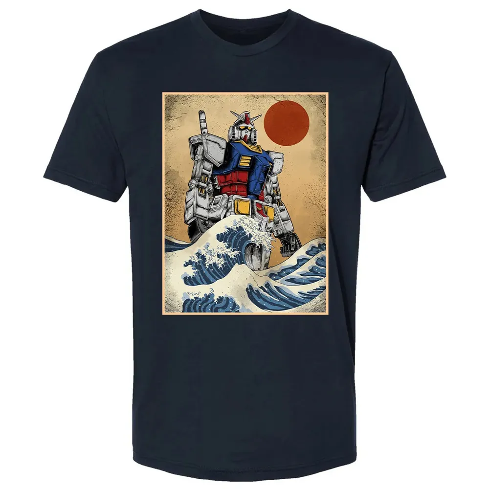 Wave Off Gundam Premium Unisex T-shirt - 2