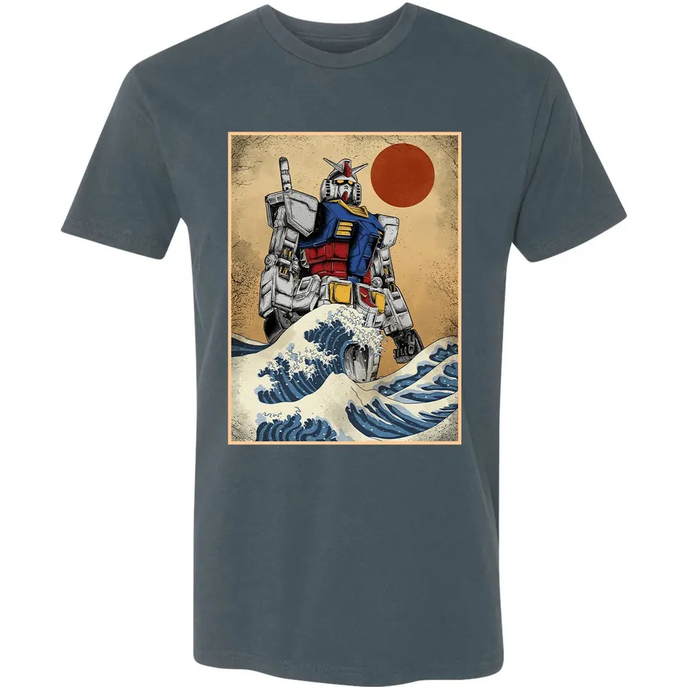 Wave Off Gundam Premium Unisex T-shirt - 14