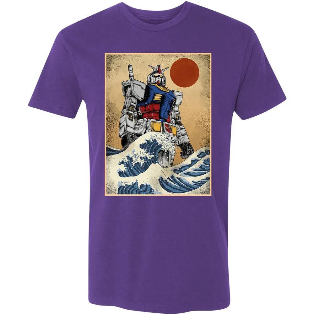 Wave Off Gundam Premium Unisex T-shirt - 7
