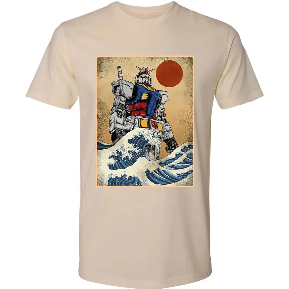 Wave Off Gundam Premium Unisex T-shirt - 13
