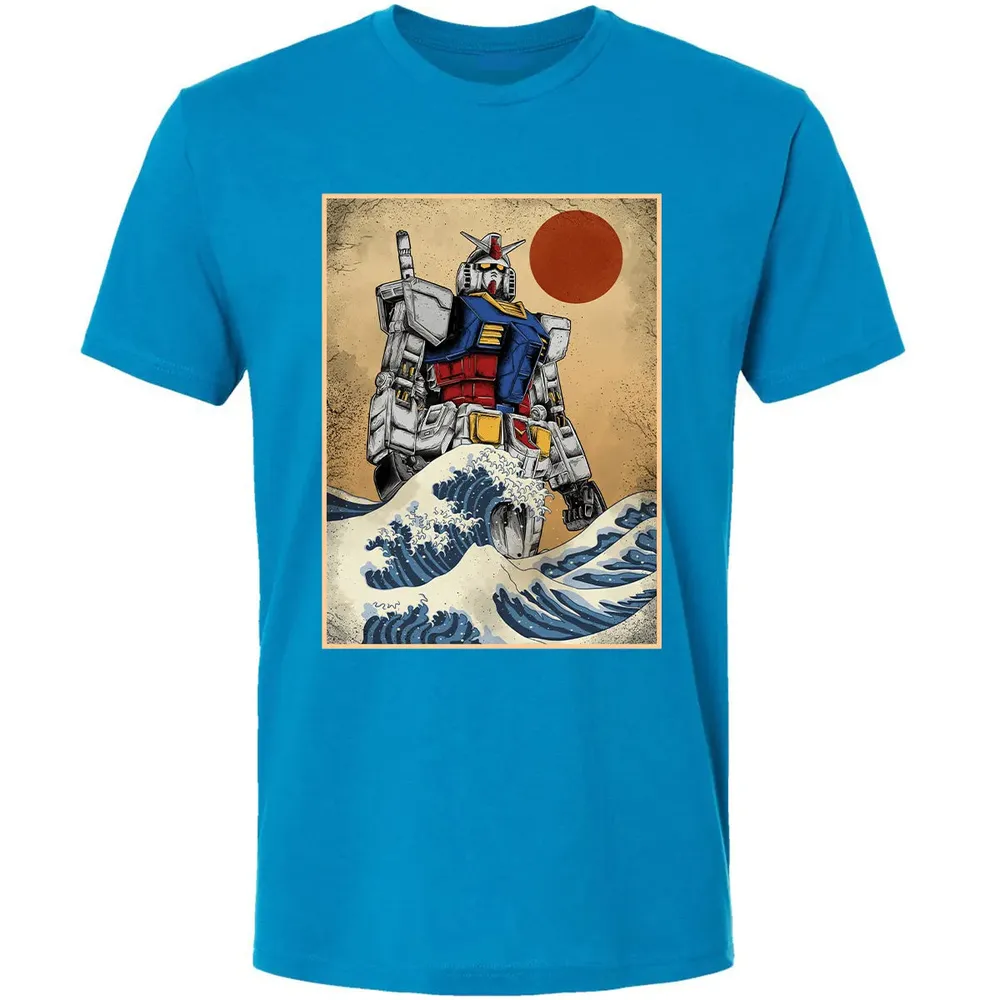 Wave Off Gundam Premium Unisex T-shirt - 15