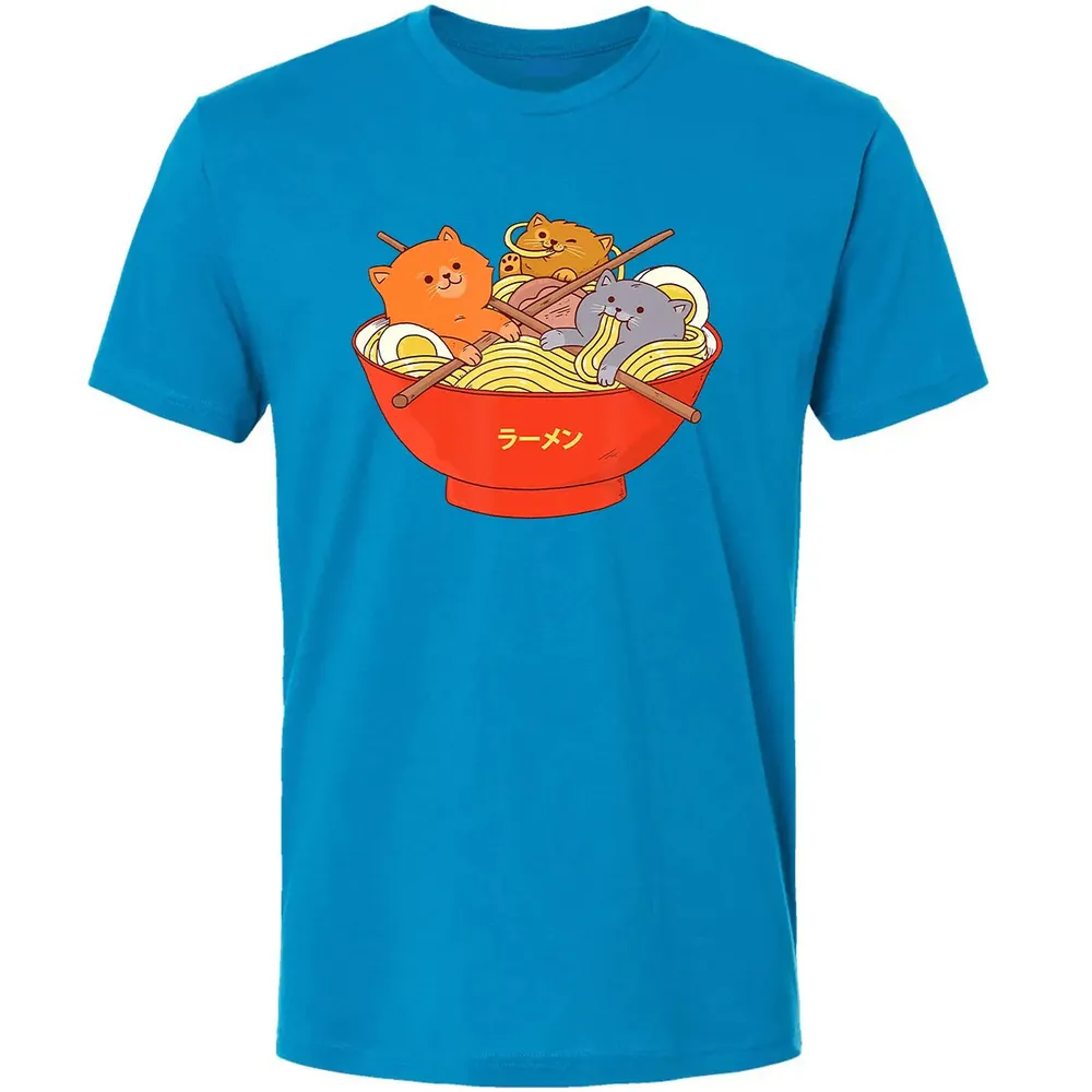 Kawaii Anime Ca Japanese Ramen Noodles Gift T Premium Unisex T-shirt - 15