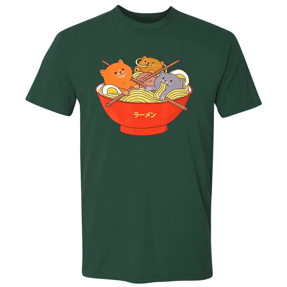 Kawaii Anime Ca Japanese Ramen Noodles Gift T Premium Unisex T-shirt - 12