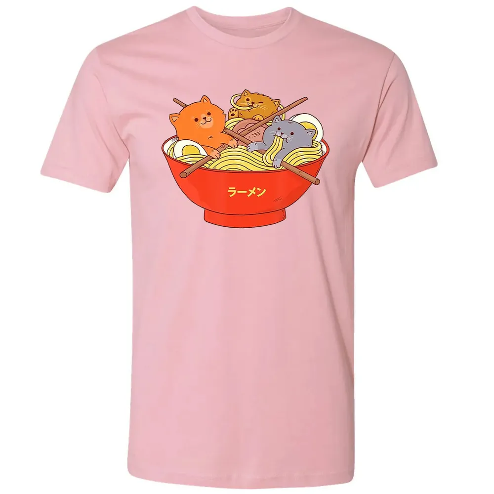 Kawaii Anime Ca Japanese Ramen Noodles Gift T Premium Unisex T-shirt - 3