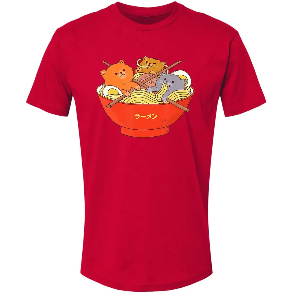 Kawaii Anime Ca Japanese Ramen Noodles Gift T Premium Unisex T-shirt - 6