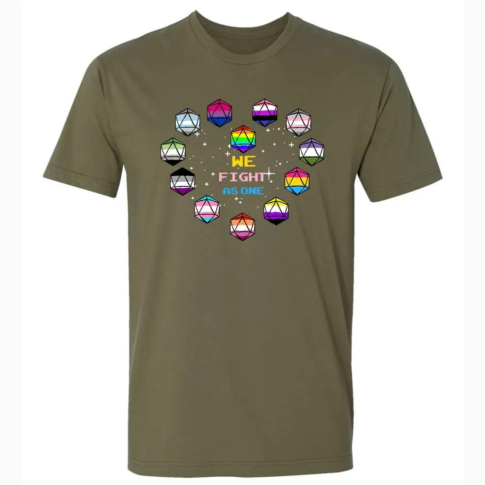 We Fight As One Premium Unisex T-shirt - 5