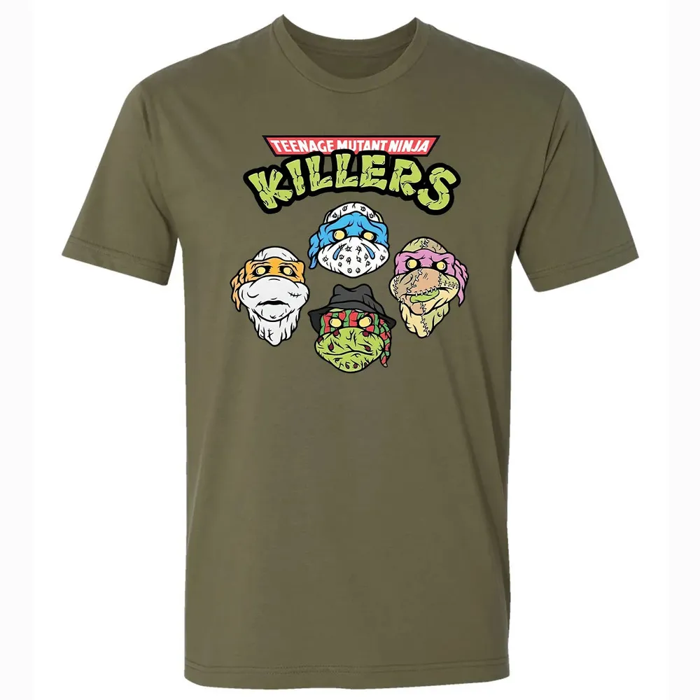 nage Mutant Ninja Killers Premium Unisex T-shirt - 5