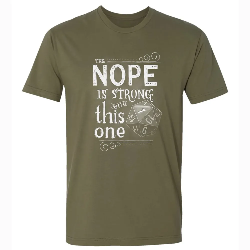 The NOPE is Strong with This One Premium Unisex T-shirt - 5
