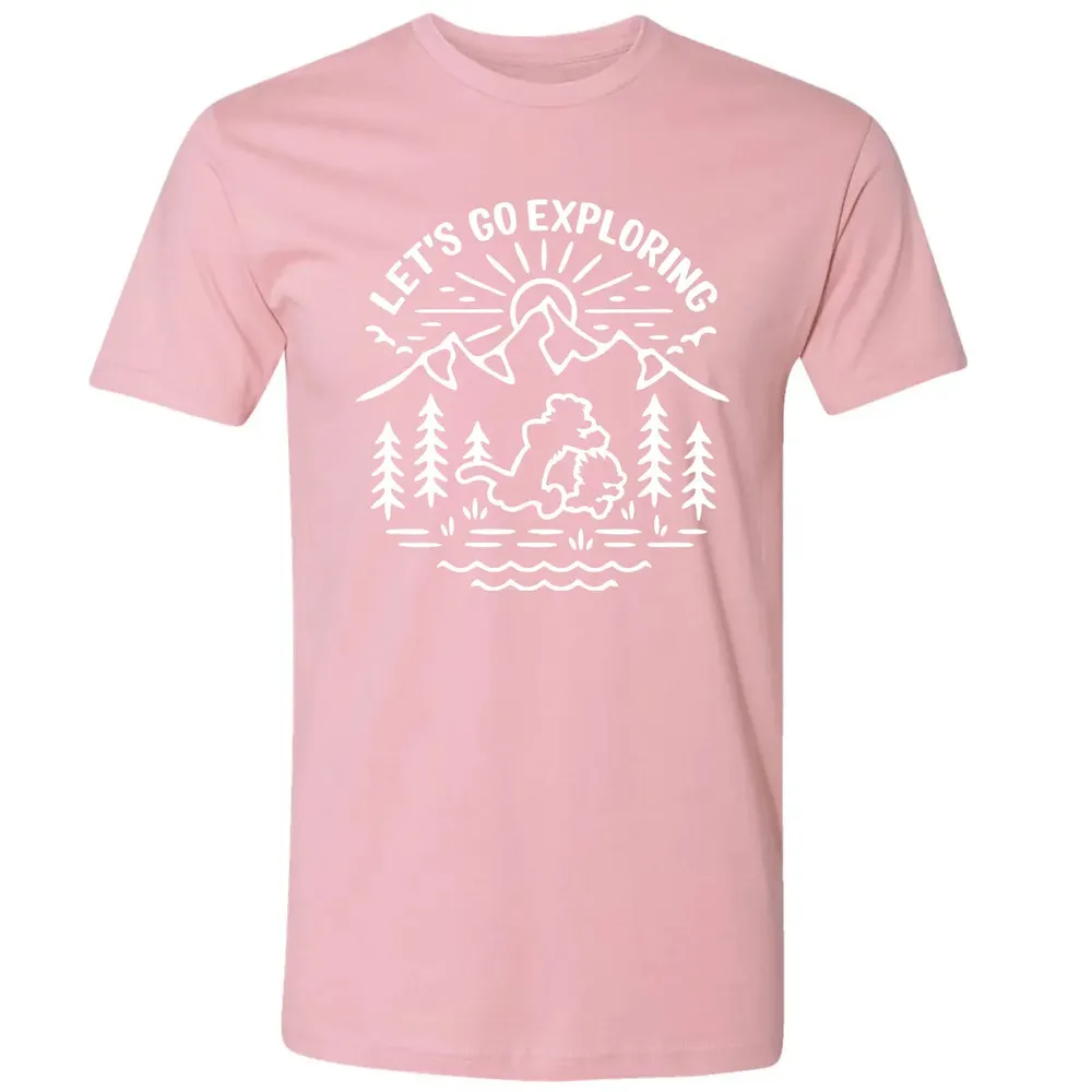 Let's Go Exploring Premium Unisex T-shirt - 3