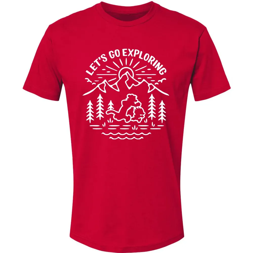 Let's Go Exploring Premium Unisex T-shirt - 6