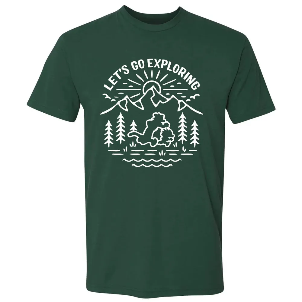 Let's Go Exploring Premium Unisex T-shirt - 12