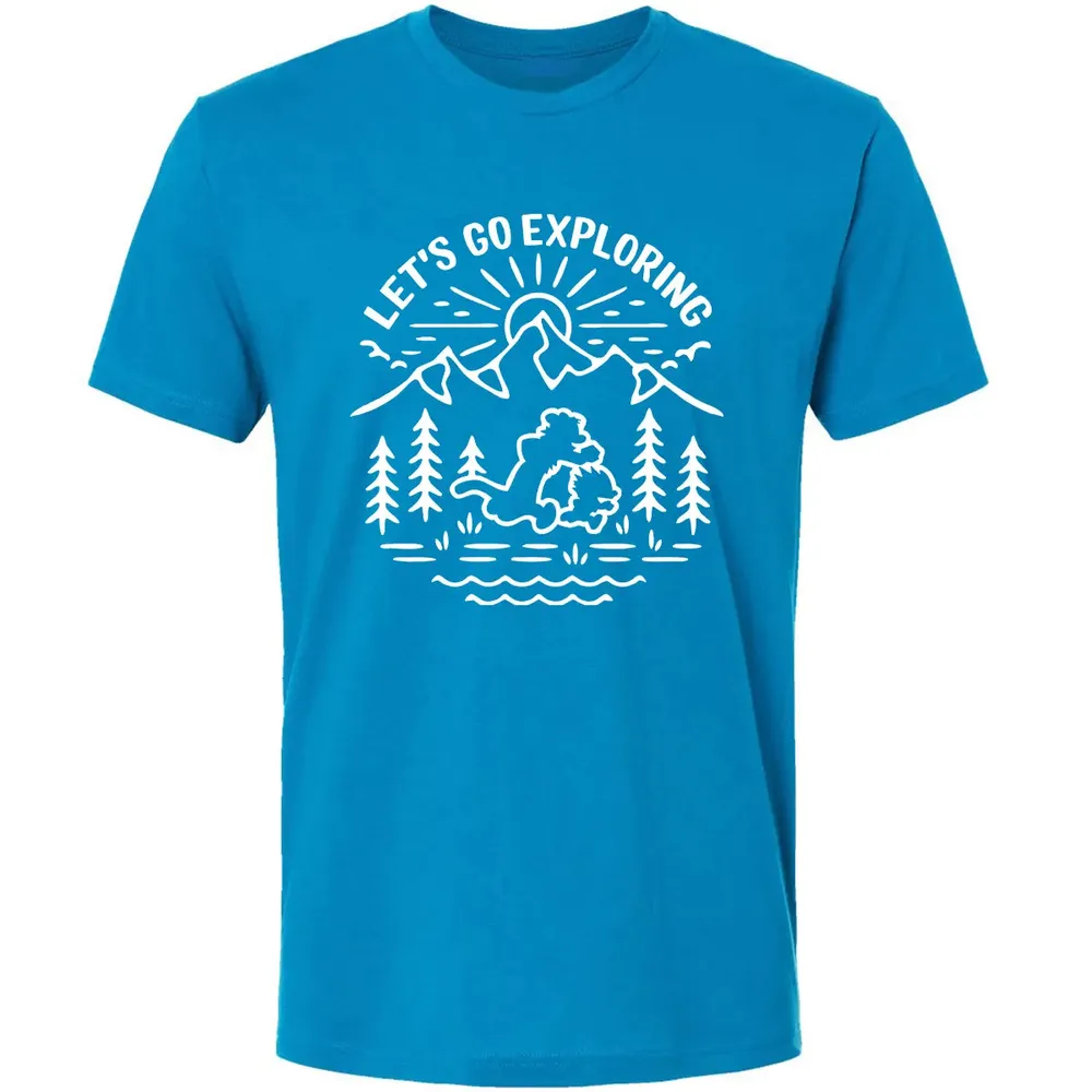 Let's Go Exploring Premium Unisex T-shirt - 15