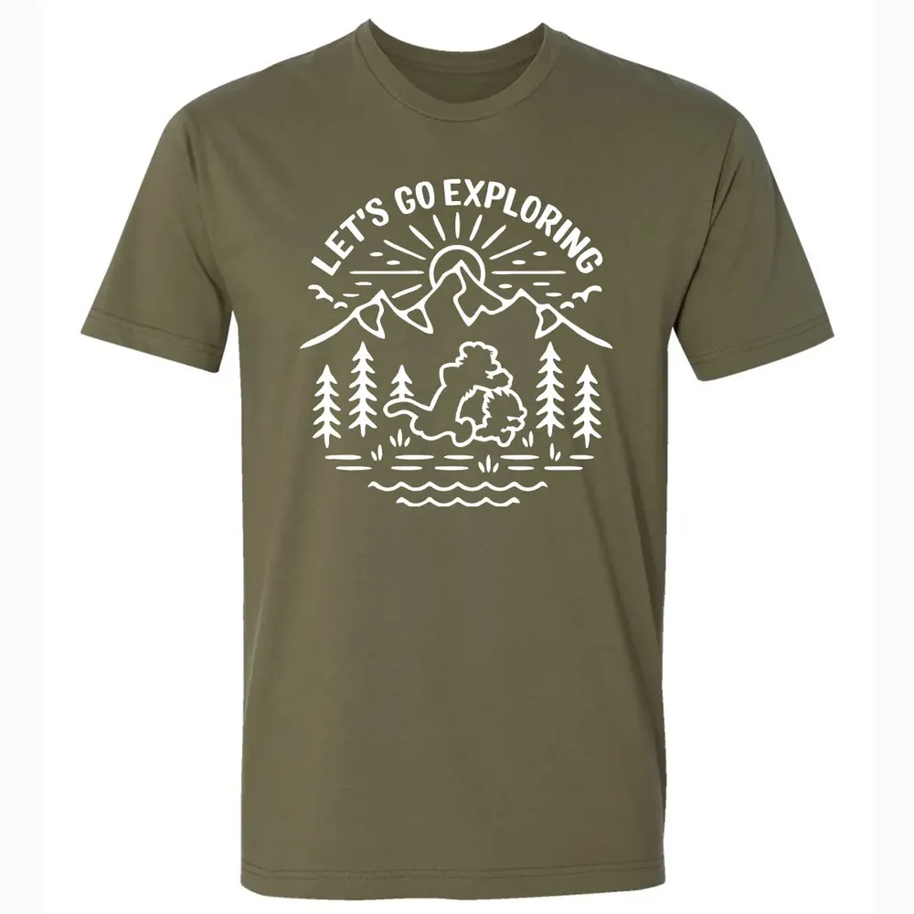 Let's Go Exploring Premium Unisex T-shirt - 5