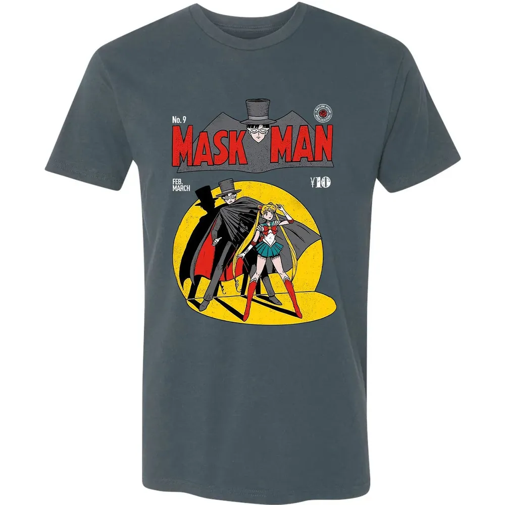 Mask Man Premium Unisex T-shirt - 14