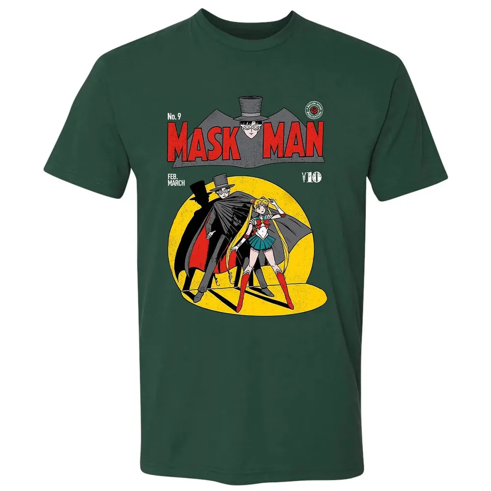 Mask Man Premium Unisex T-shirt - 12
