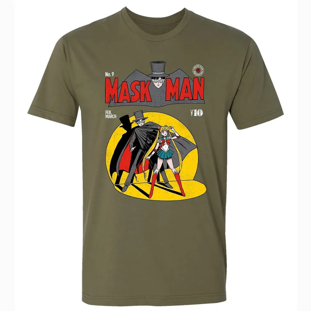 Mask Man Premium Unisex T-shirt - 5