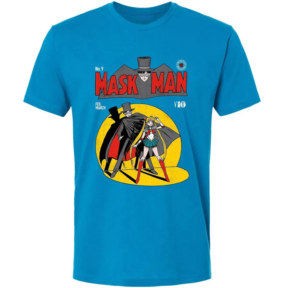 Mask Man Premium Unisex T-shirt - 15