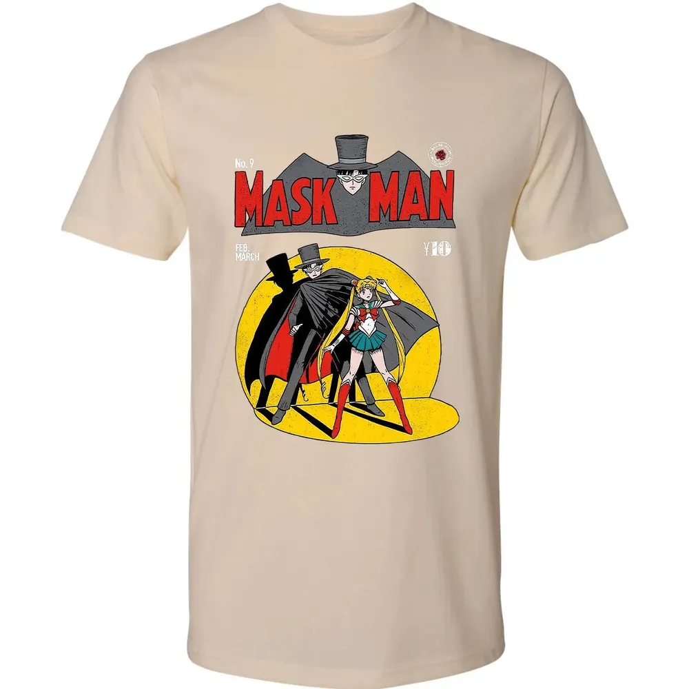 Mask Man Premium Unisex T-shirt - 13