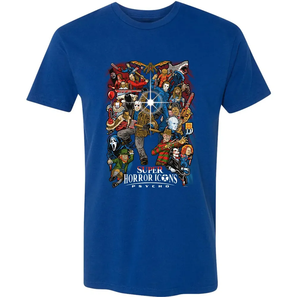 Super Horror Icons Premium Unisex T-shirt - 10