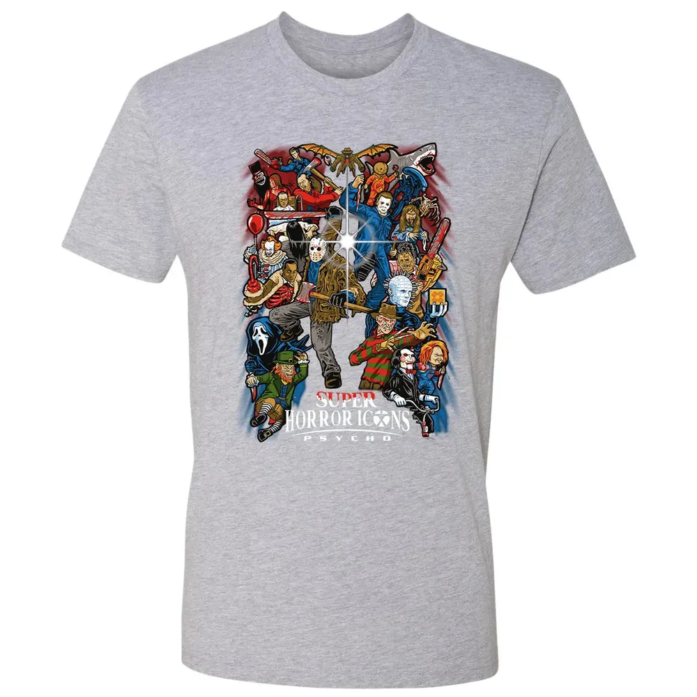 Super Horror Icons Premium Unisex T-shirt - 9