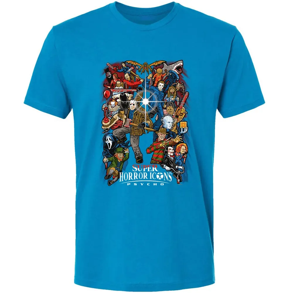 Super Horror Icons Premium Unisex T-shirt - 15