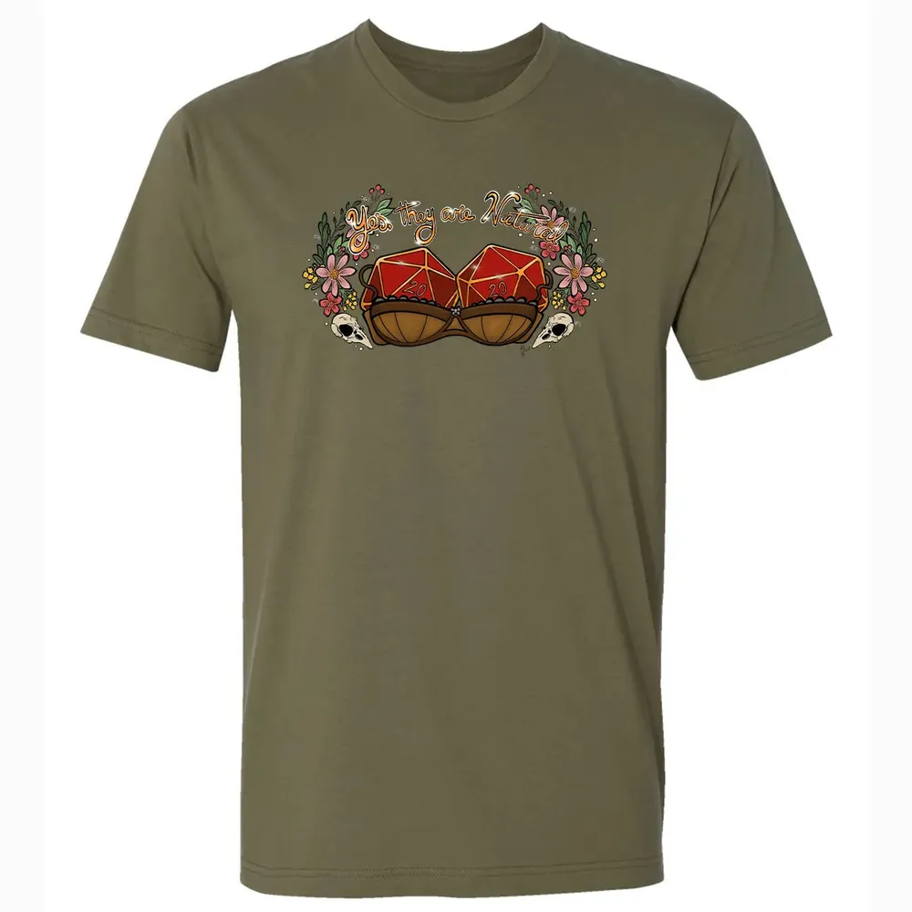 Yes They're Natural Premium Unisex T-shirt - 5