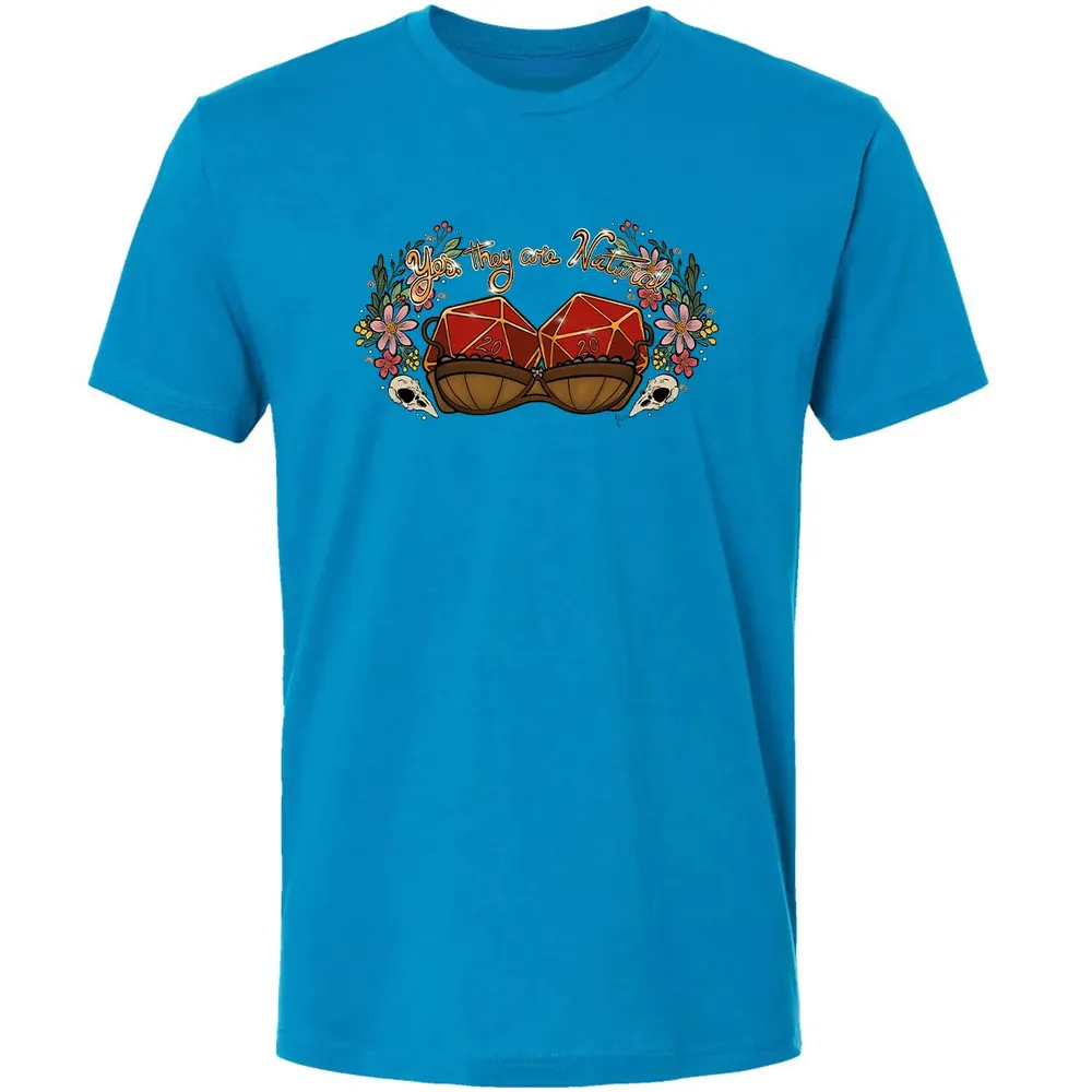 Yes They're Natural Premium Unisex T-shirt - 15