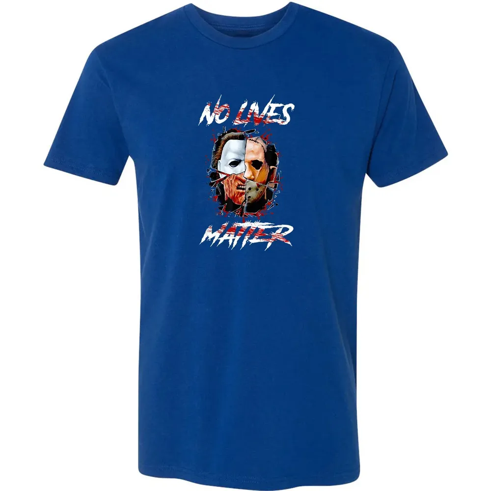 No Lives Matter Scary Horror Myers Michael Halloween Premium Unisex T-shirt - 10