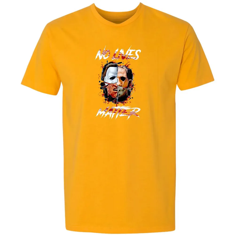 No Lives Matter Scary Horror Myers Michael Halloween Premium Unisex T-shirt - 11