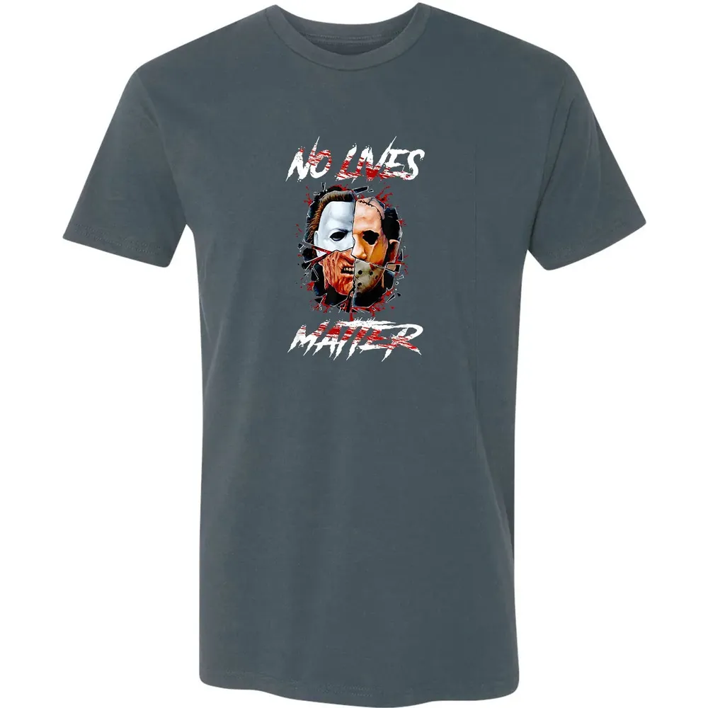 No Lives Matter Scary Horror Myers Michael Halloween Premium Unisex T-shirt - 14