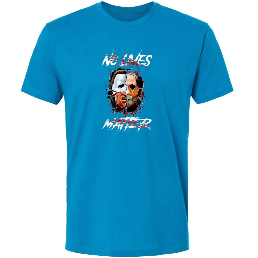 No Lives Matter Scary Horror Myers Michael Halloween Premium Unisex T-shirt - 15