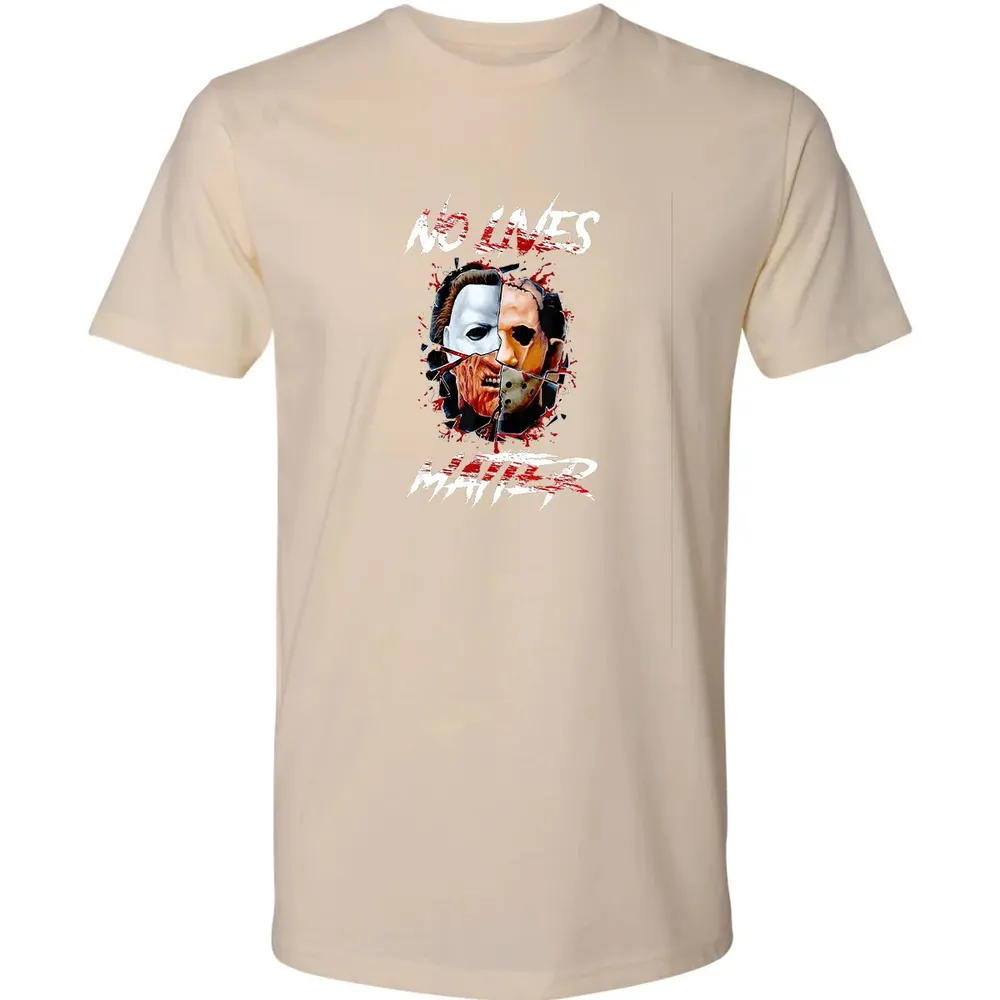 No Lives Matter Scary Horror Myers Michael Halloween Premium Unisex T-shirt - 13