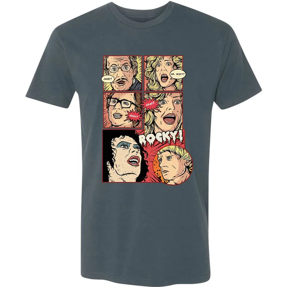 Janet. Scott. Brad. Rocky Premium Unisex T-shirt - 14