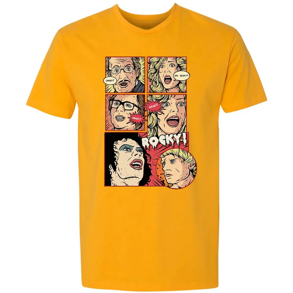 Janet. Scott. Brad. Rocky Premium Unisex T-shirt - 11