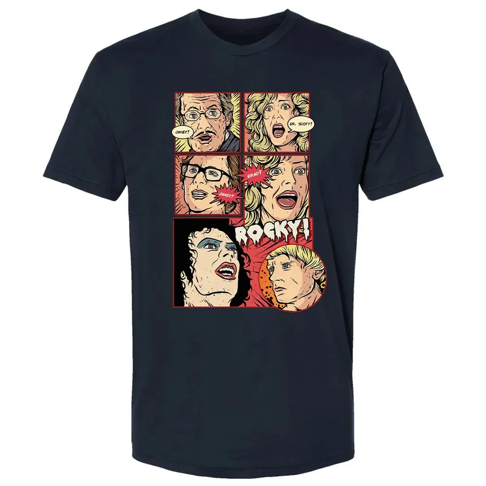 Janet. Scott. Brad. Rocky Premium Unisex T-shirt - 2