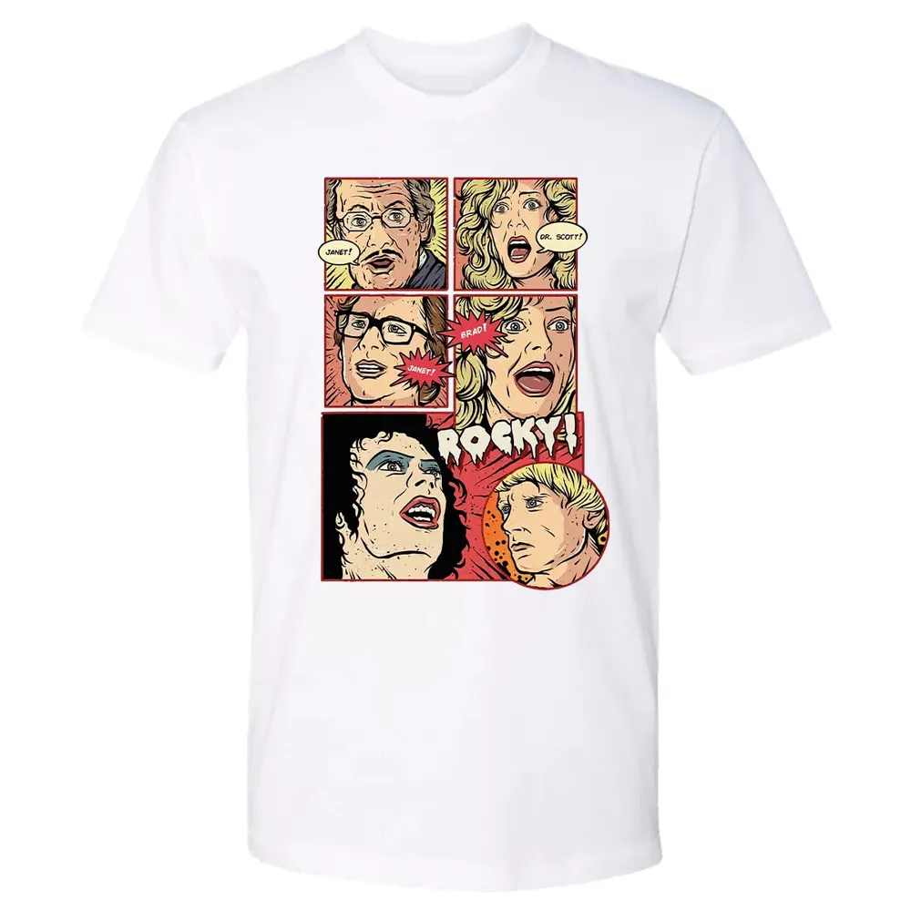 Janet. Scott. Brad. Rocky Premium Unisex T-shirt - 4