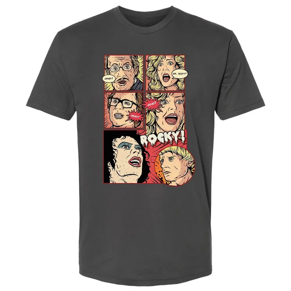 Janet. Scott. Brad. Rocky Premium Unisex T-shirt - 8