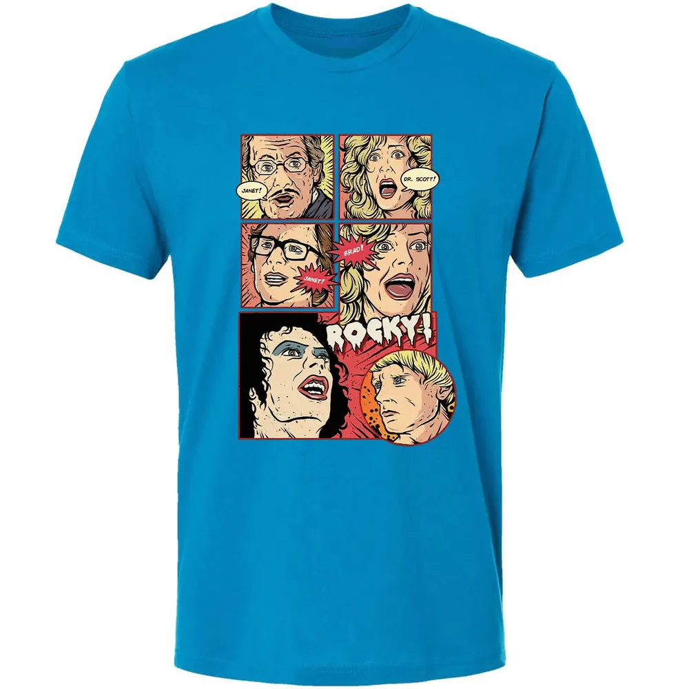 Janet. Scott. Brad. Rocky Premium Unisex T-shirt - 15